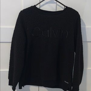 Calvin Klein black on black sweater🖤